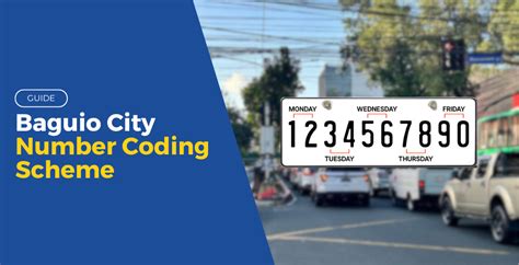 coding baguio 2024|Baguio City to implement number coding scheme of June 12, 17 .